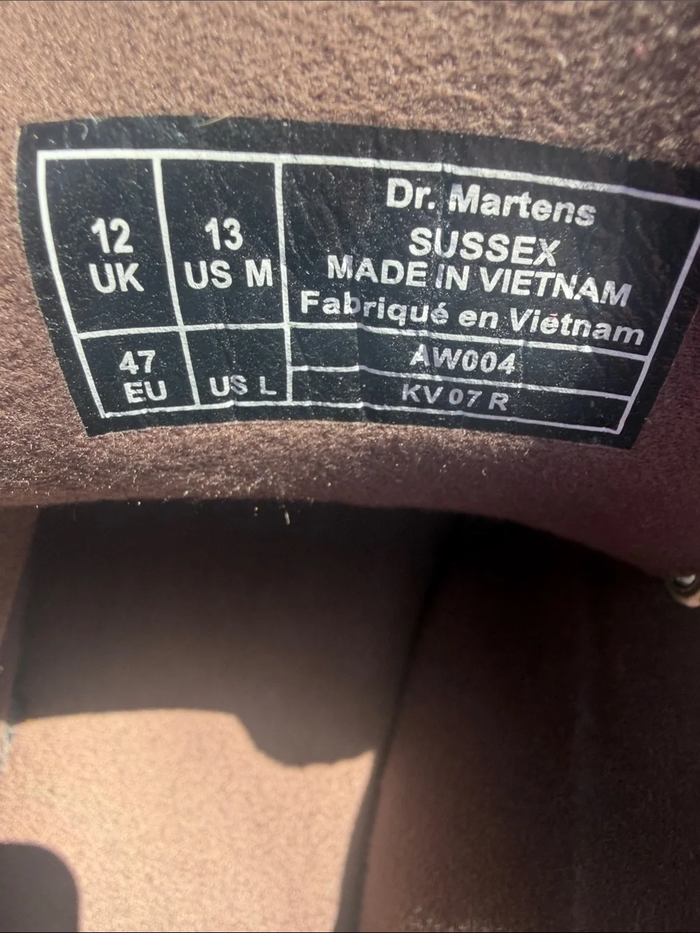 Dr. Martens Men's Dark Brown Leather Chukka Boots